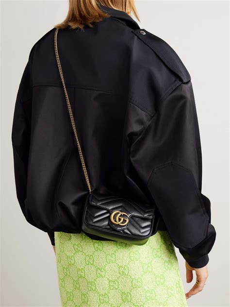 gucci mini marmount|Gucci Marmont mini quilted bag.